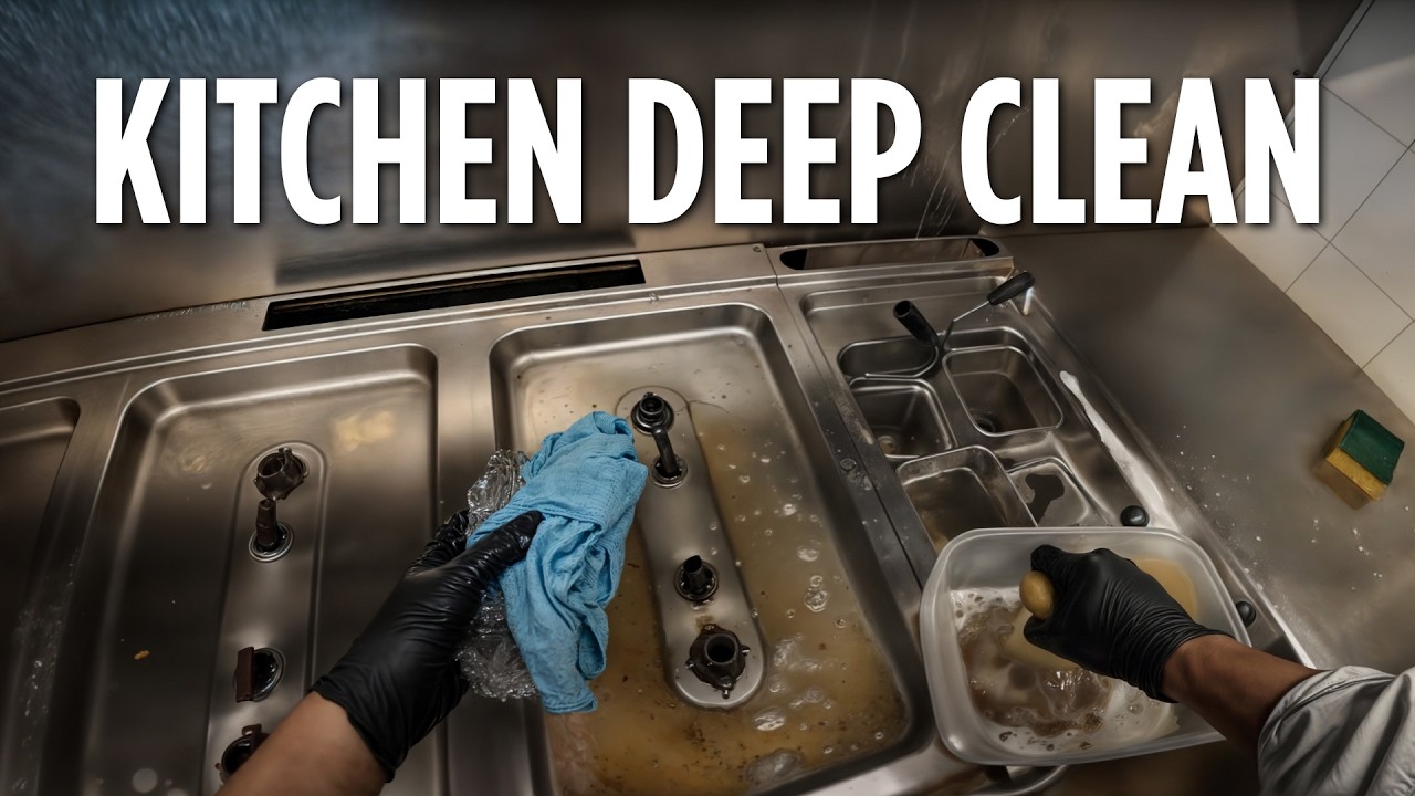 deep cleaning kitchen what people miss