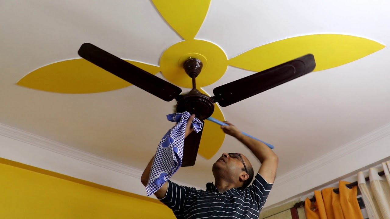 How to Clean Ceiling Fans