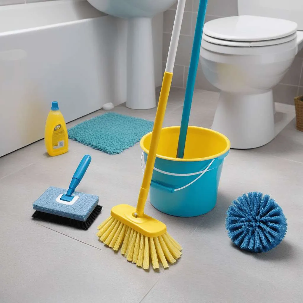How to Clean Bathroom Tile Grout in South Gate